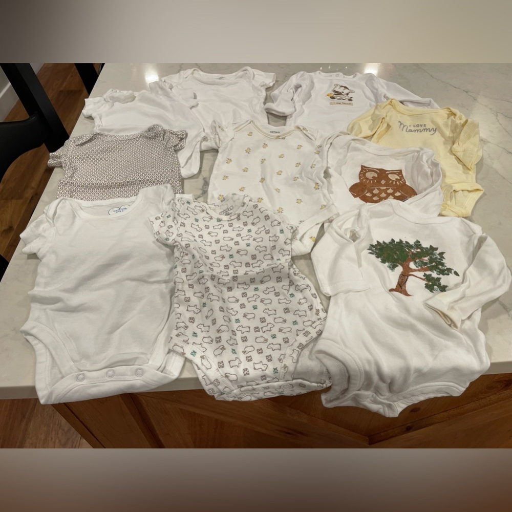 10 - gender neutral onesies